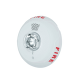 Sirena con lámpara estroboscópica montaje en techo color Blanco PC2WL Marca: System Sensor