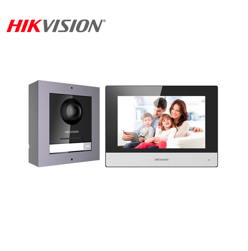 Video portero con pantalla tecnología IP KIT DSKIS602 Marca: Hikvision