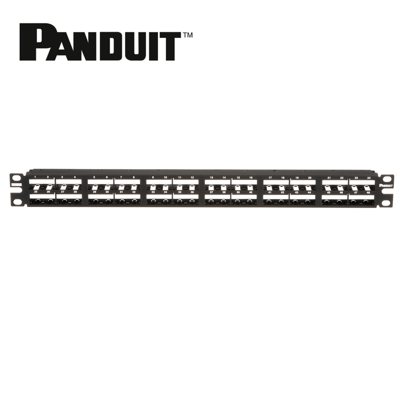 Patch panel de 48 puertos CPP48WBLY Marca: Pandiut