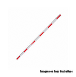 Asta plegable de 6mts para barrera vehicular ASTA6MTS Marca: General