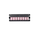 Placa para bandeja de fibra con 8 adaptadores multimodo Marca: Lantek