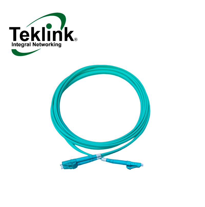 Patch Cord de fibra LC/UPC-LC/UPC multimodo duplex 3 metros Marca: Teklink