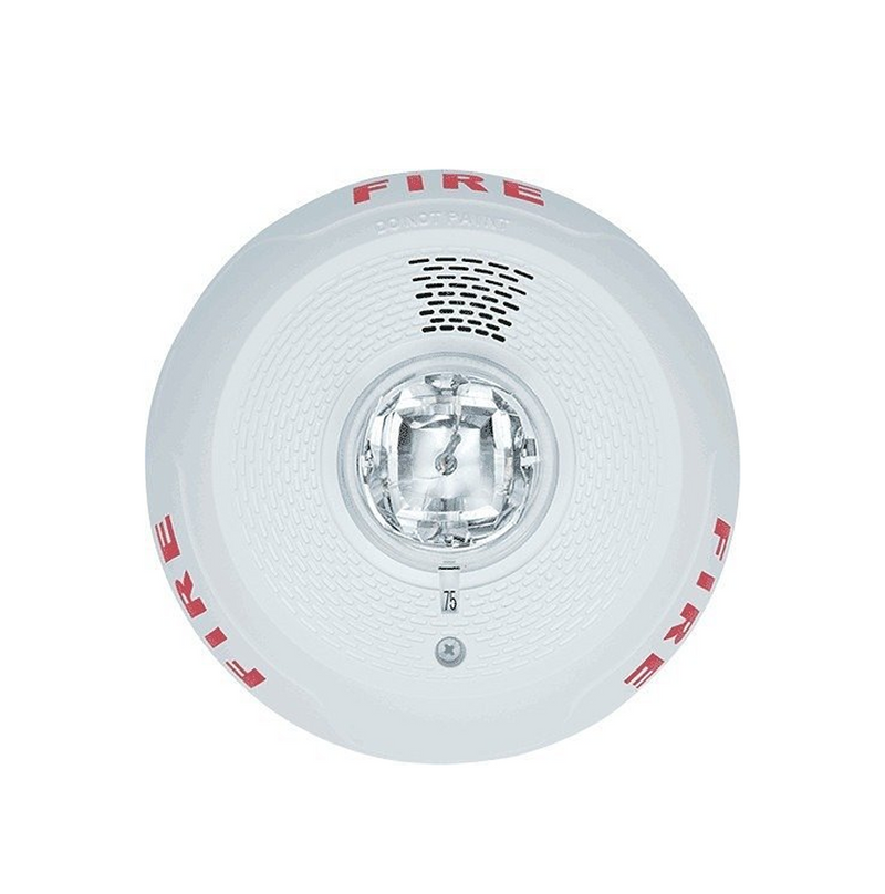 Sirena con lámpara estroboscópica montaje en techo color Blanco PC2WL Marca: System Sensor