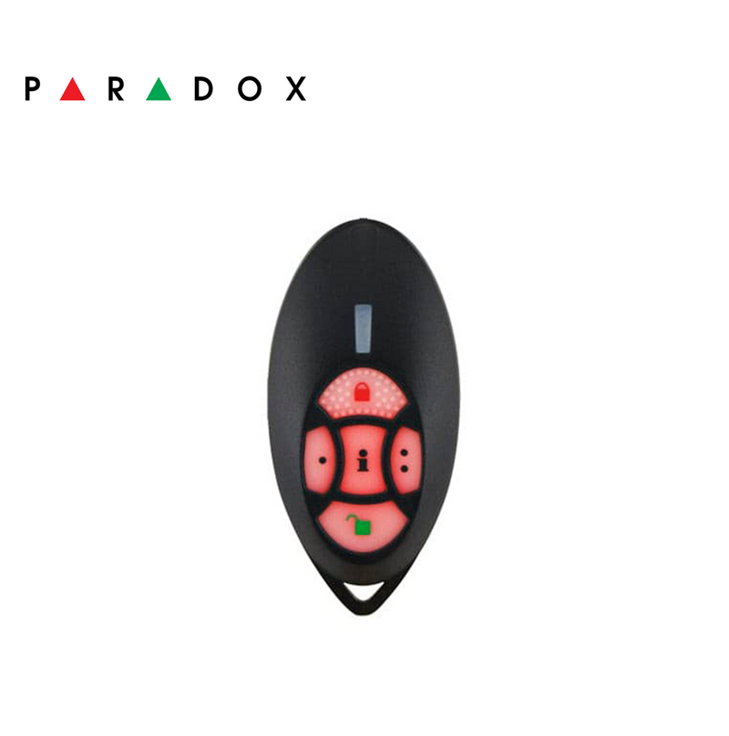 Control remoto de 2 vías con botones retroiluminados REM2 Marca: Paradox
