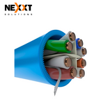 Cable Enterprise Cat6A U/UTP 4P 23AWG LSZH 305m PCGUCC6ALZGR Marca: Nexxt
