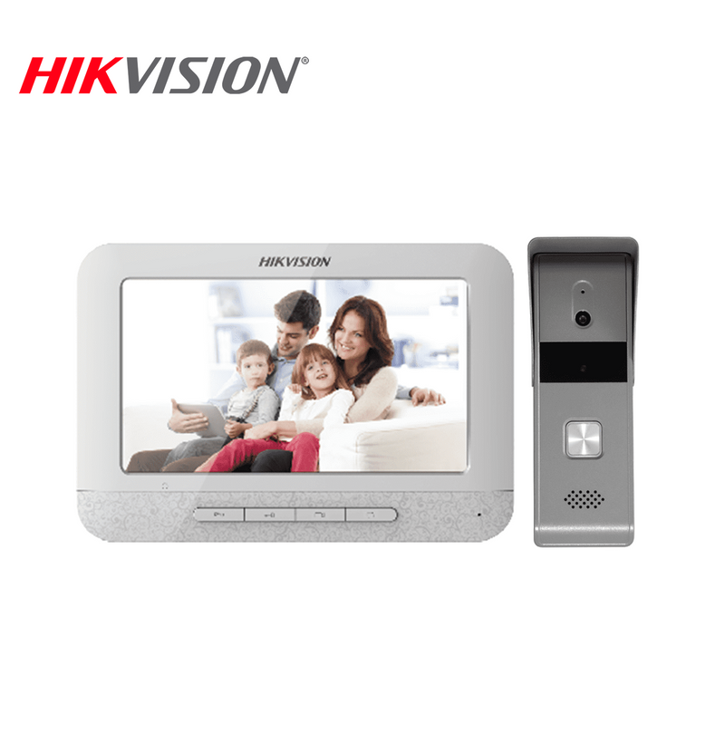 Video portero analógico manos libres con pantalla LCD a color  DS-KIS203 Marca: Hikvision