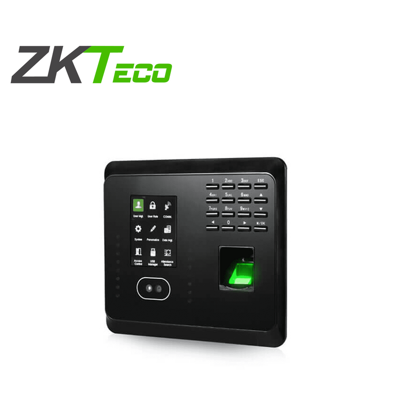 Control de acceso con reconocimiento facial y huella ADMS MB360 Marca: ZKTeco