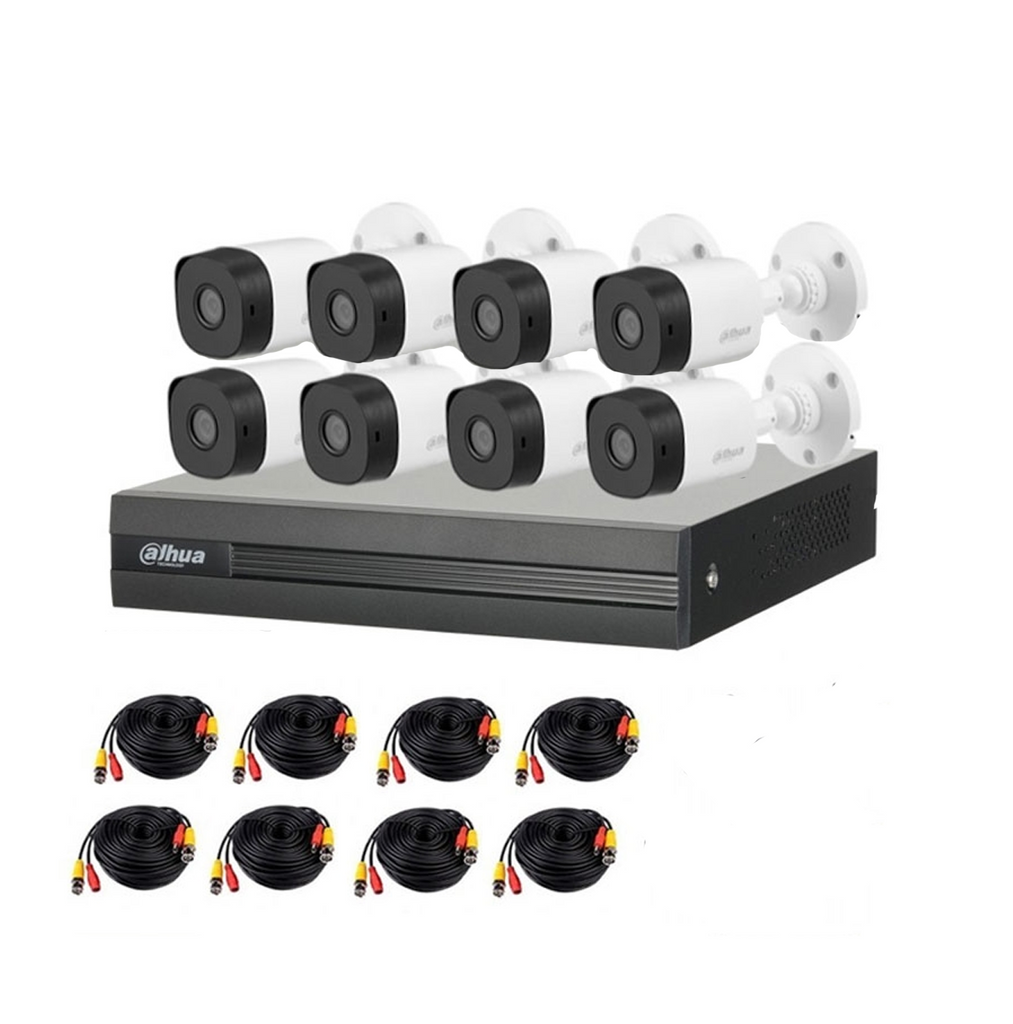 Kit CCTV 8 Cámaras de Seguridad + DVR - Tienda Oficial Yale Perú