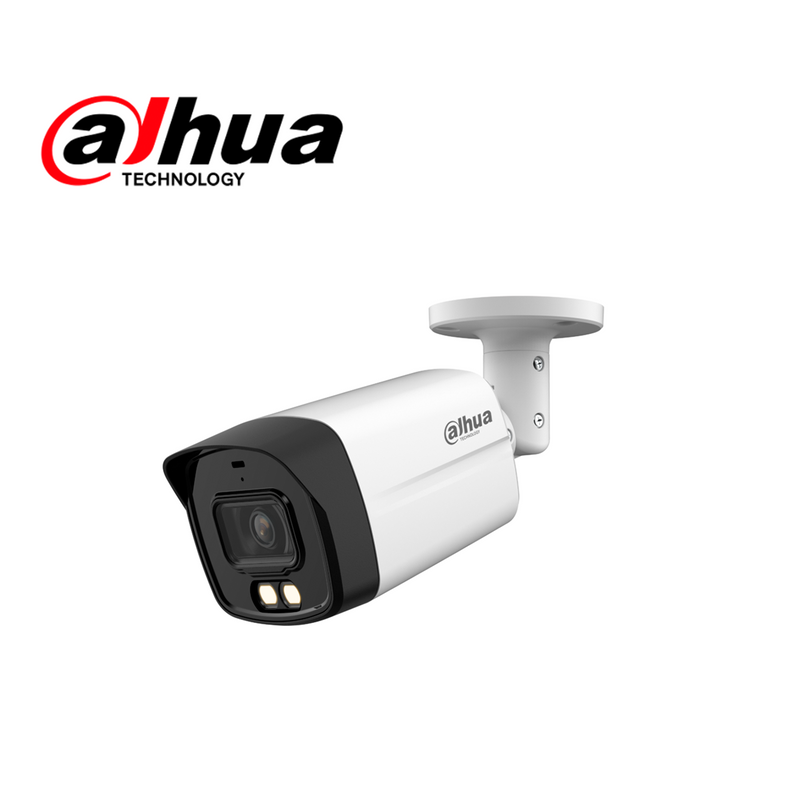 Cámara de seguridad analóga de 5MP lente fijo 2.8mm IP67 Marca: Dahua