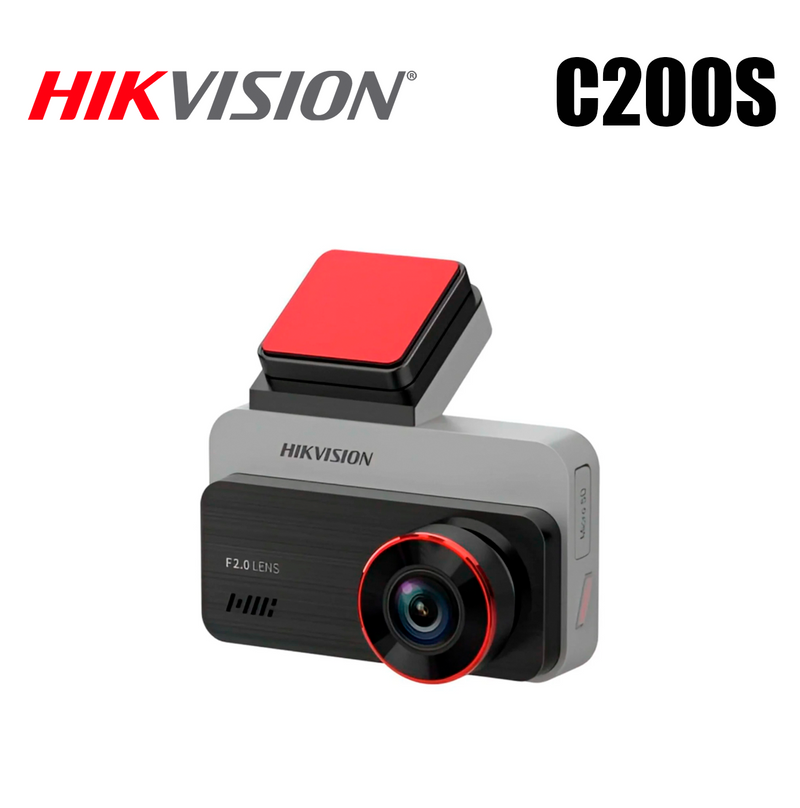 Dashcam Full HD 1080p con gran angular de 128°, micrófono incorporado y pantalla IPS C200S Marca: Hikvision
