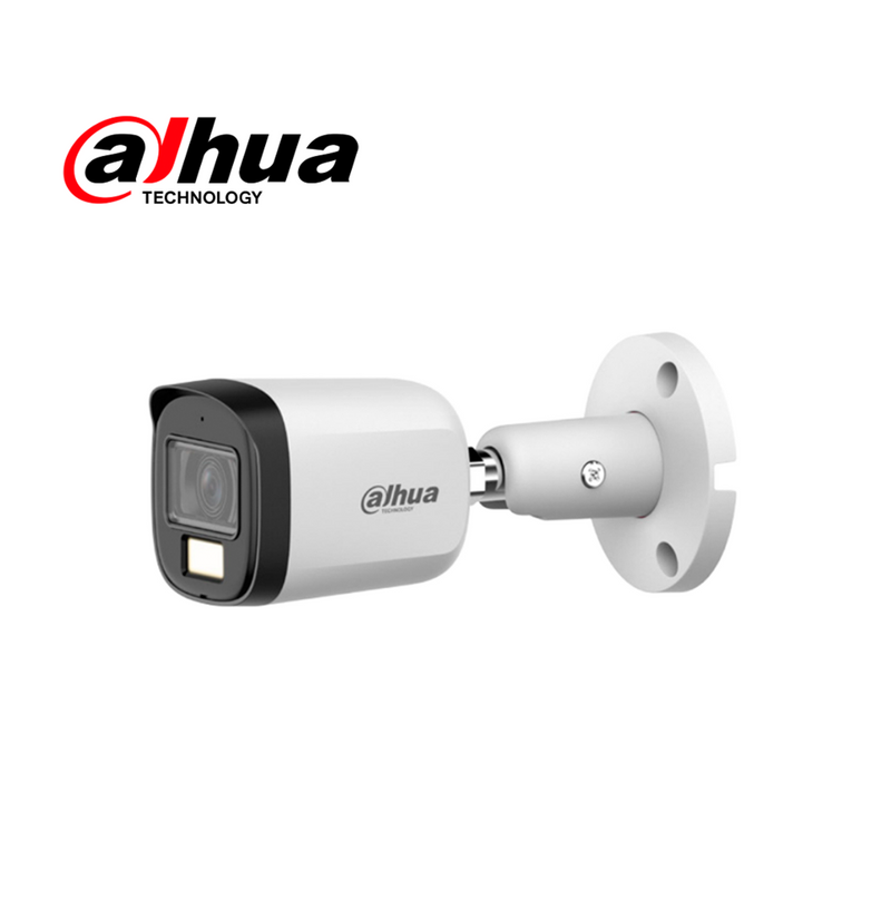 Cámara HDCVI bullet 2mp/1080p/2.8MM/ilum dual 30M HAC-B1A21N-U-IL Marca: Dahua