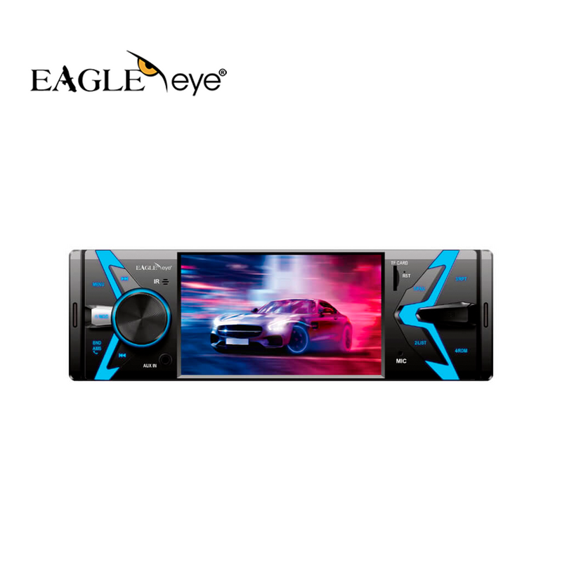 Radio para Automóvil 1 DIN Pantalla Táctil 4″ / MP4 / MP3 / Mirror Link / 50Wx4 S814 Marca: Eagle eye