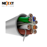 Cable Enterprise Cat6 U/UTP 4P 23AWG CM 305m Azul AB356NXT02 Marca: Nexxt