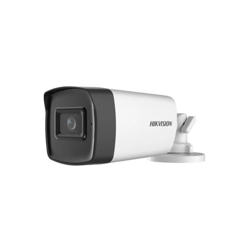 Cámara de seguridad analóga de 5MP platica bullet Marca: Hikvision