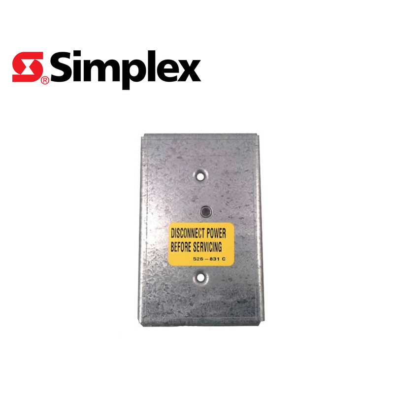 Cobertor para módulo direccionable de monitoreo IAM 40909807 Marca: Simplex