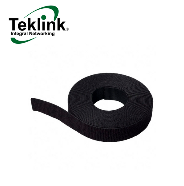Rollo de velcro 3MTS Negro VEL-3MT-BK Marca: Teklink | Security Doc...