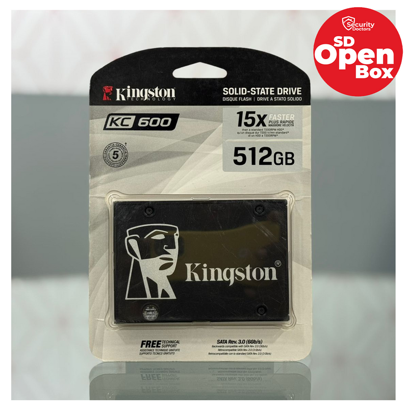 (Nuevo/ Caja cerrada) Disco duro interno KC600/512G-LIQ- SSD cifrado Marca: Kingston