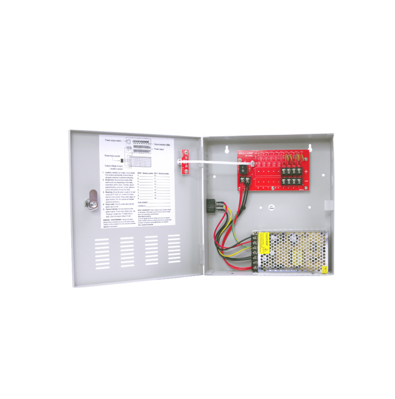 Fuente de alimentación CCTV conmutada de 12 V CC Marca: Seco-Larm