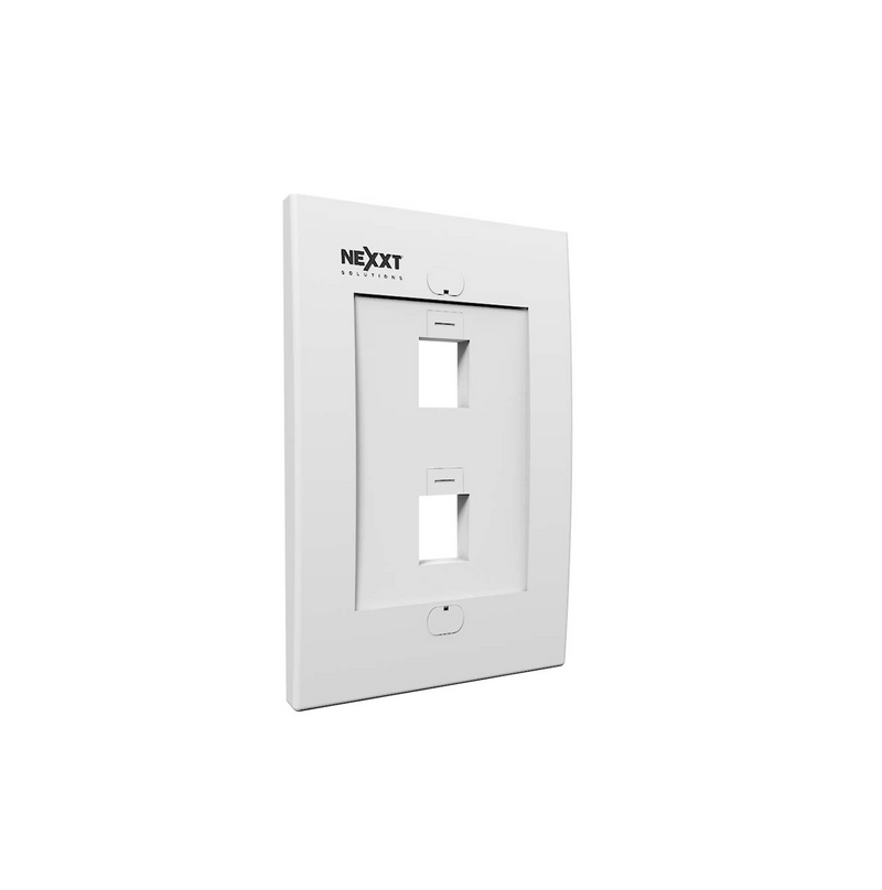 Placa de montaje color blanco AW160NXT02 Marca: Nexxt