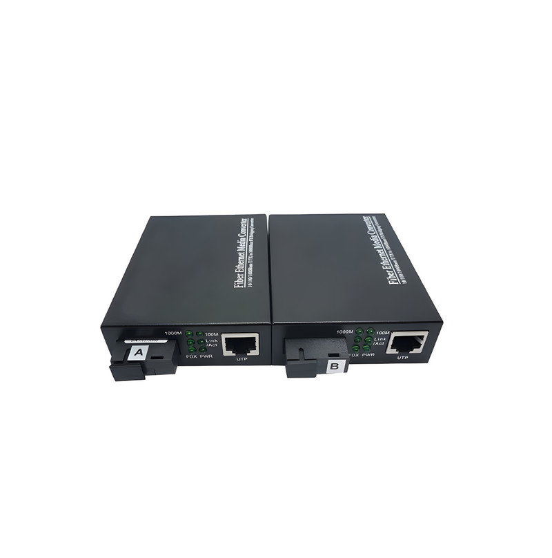 Kit de convertidor de medios 1G SFP SC BIDI Monomodo 20km 1310/1550nm Marca: Lantek