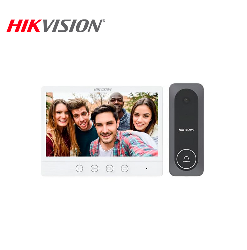 Kit de Videportero analógo con pantalla 7" DS-KIS212(O-STD) Marca: Hivision