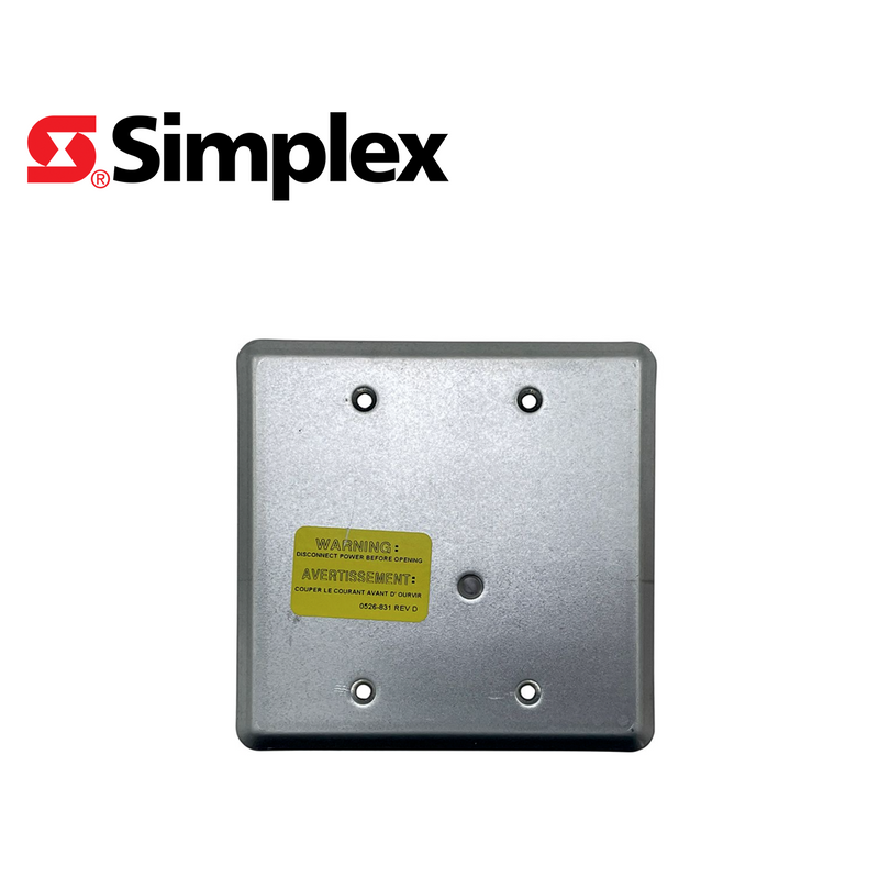 Cobertor para módulo direccionable ZAM, de control con visor de led 40909801 Marca: Simplex