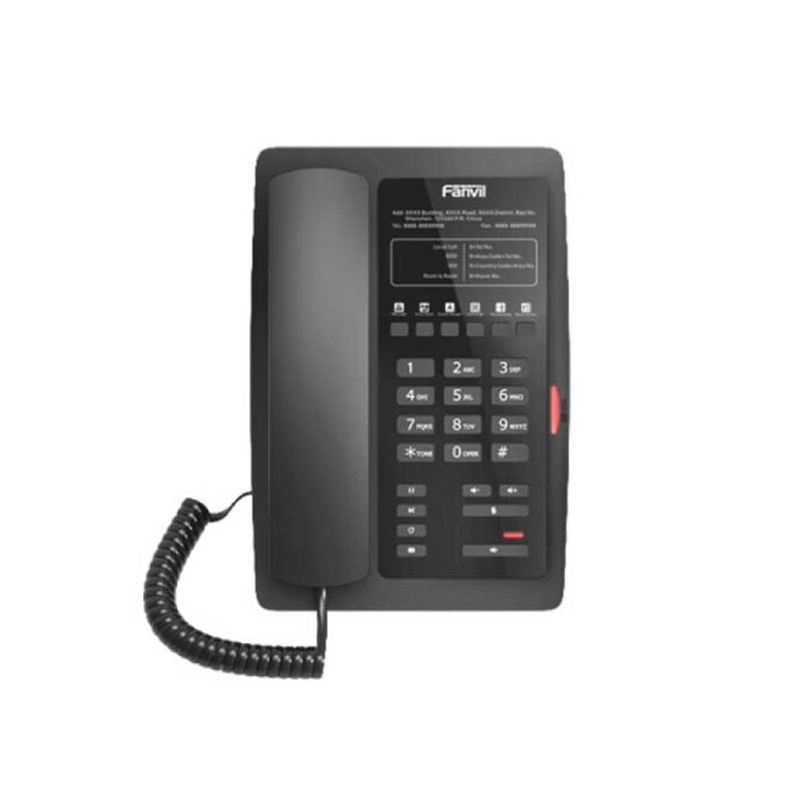 Teléfono IP profesional para Hotelería H3 Marca: Fanvil