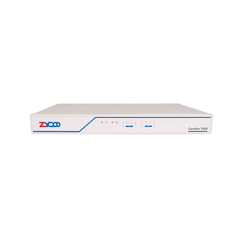 Central IP de 600 extensiones 150 llamadas simultaneas COOVOX T600 Marca: ZYCOO