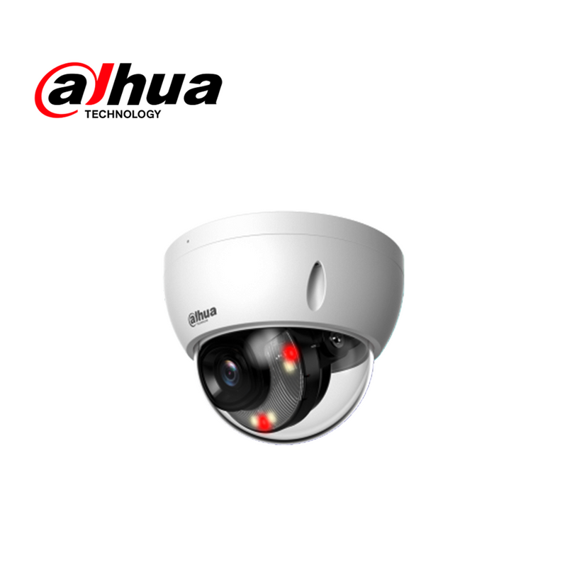 Cámara IP domo 6mp/ 2.8mm/ iluminación dual/ IP67 IPC-HDBW2649E-S-IL Marca: Dahua