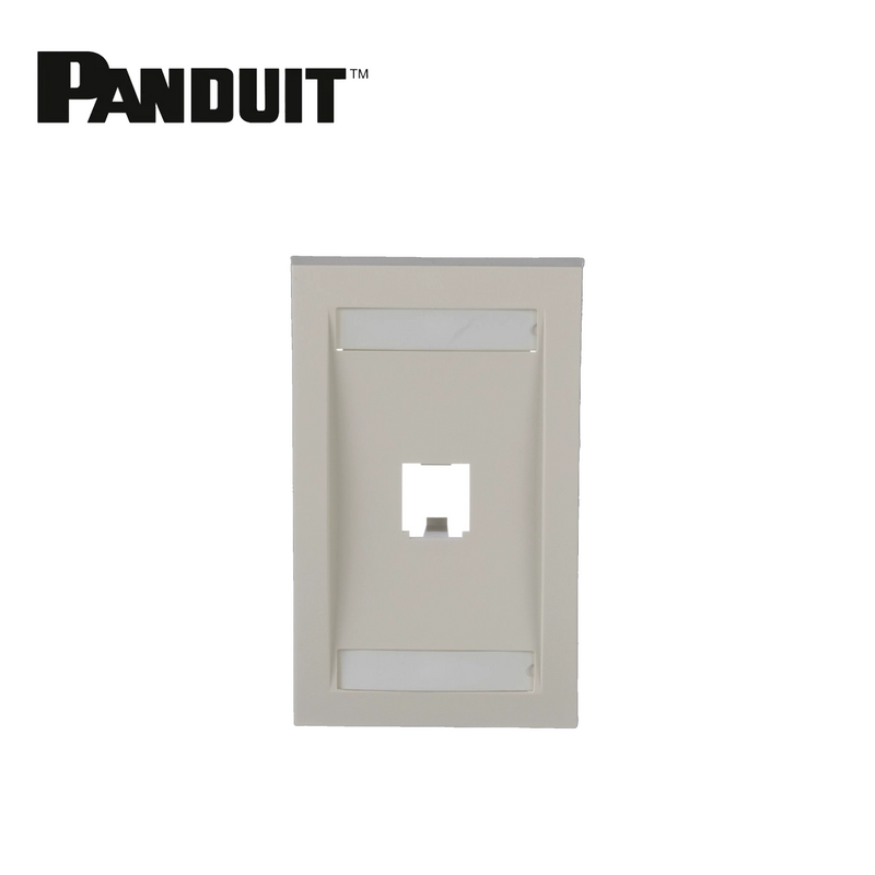 Faceplate 1 port S.GANG O.WHITE CFPE1IWY Marca: Panduit