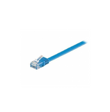 Patch cord Cat6 color azul 7 FT plano Marca: Lantek