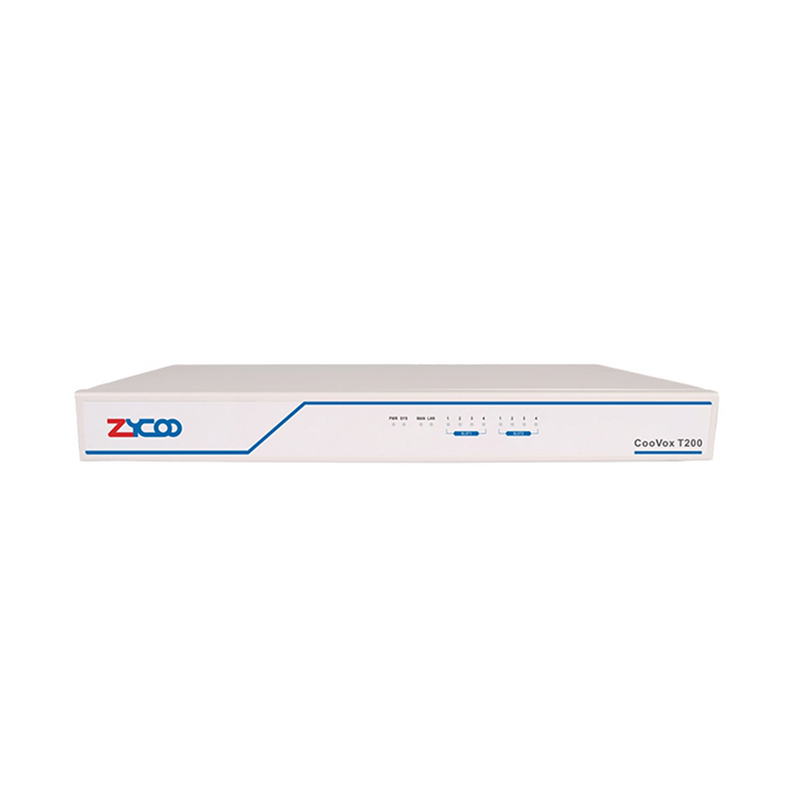 Central IP de 200 extensiones 80 llamadas simultaneas COOVOX T1200 Marca: ZYCOO