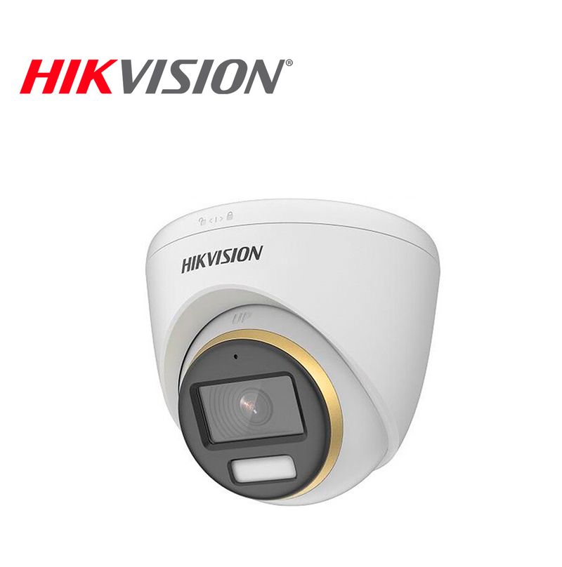 Cámara análoga domo AUDIO de 2MP ColorVu Marca: Hikvision