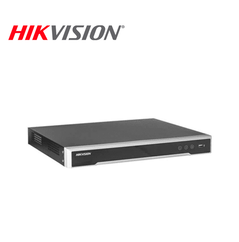Videograbador IP para 8 cámaras PoE 8MP 2HDD Marca: Hikvision