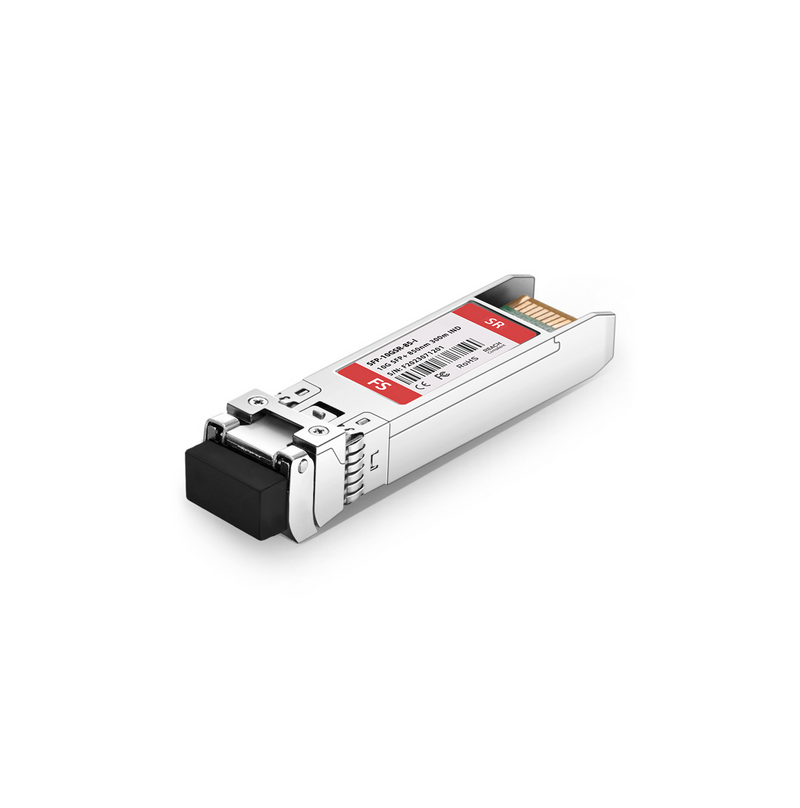 Módulo transceptor óptico compatible con Cisco SFP-10G-SR-I Marca: FS