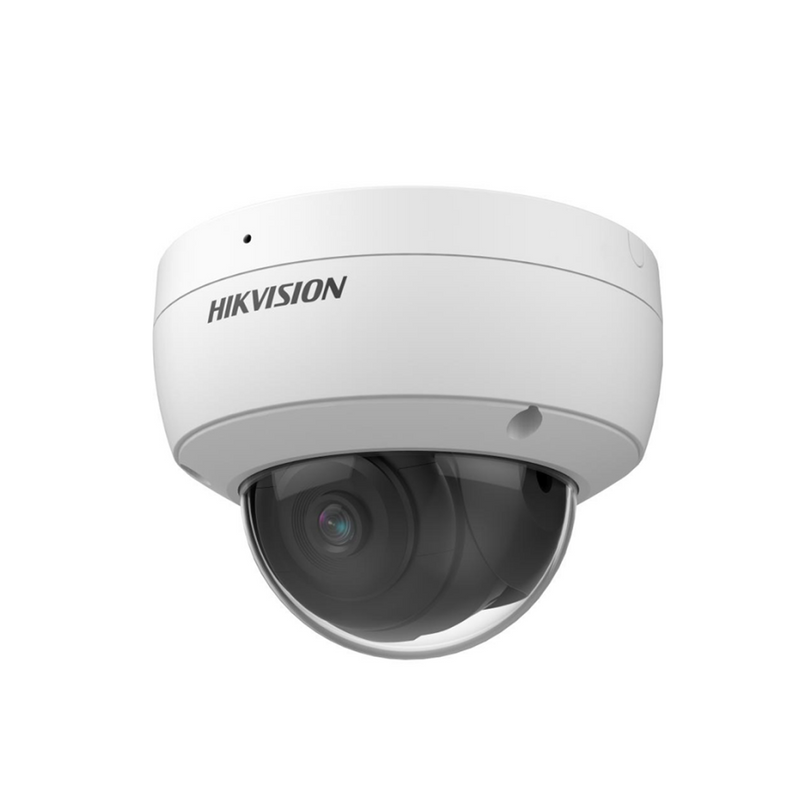 Cámara de seguridad minidomo IP 5MP Óptica fija 2.8 mm Marca: Hikvision