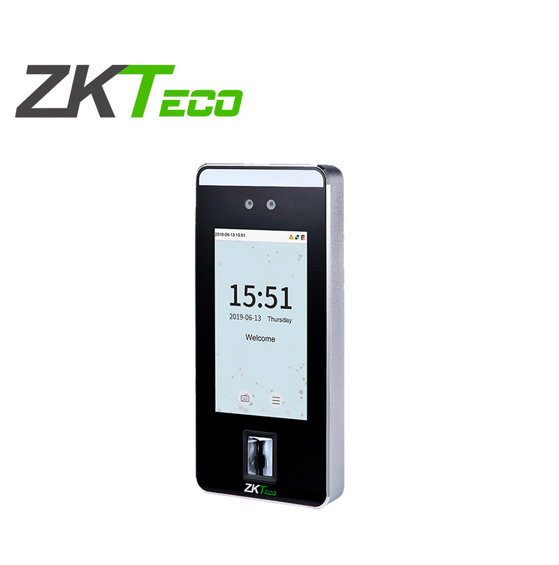 Control de Acceso Biométrico con terminal de tiempo y asistencia Marca: ZKTeco