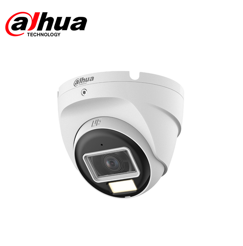 Camara HDCVI Dahua Technology Eyeball Cooper 5MP 2.8mm Mic Dual-Ilum Metal IP67 HAC-T2A51N-U-IL-A Marca: Dahua