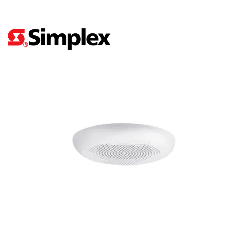 Parlante 25V/70VRMS Blanco montaje en cielo TRUEA 49029721 Marca: Simplex