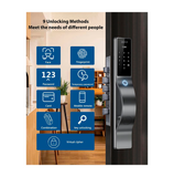 Cerradura inteligente con contraseña/ huella dactilar/ reconocimiento facial/ con cámara de seguridad Marca: Tuya Smart