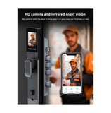 Cerradura inteligente con contraseña/ huella dactilar/ reconocimiento facial/ con cámara de seguridad Marca: Tuya Smart