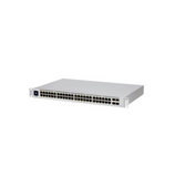 UniFi Switch USW-48-POE Capa 2 de 48 puertos (32 puertos PoE 802.3af/at + 16 puertos Gigabit) + 4 puertos 1G SFP 195W pantalla informativa Marca: Ubiquiti