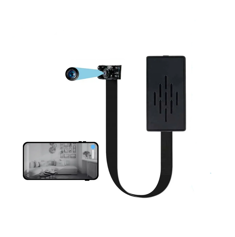 Camara Wi-Fi oculta vision nocturna diseño flex y bateria