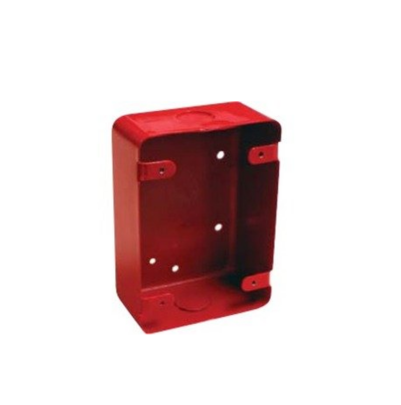 Caja para montaje en superficie BB-700 roja Marca: Mircom