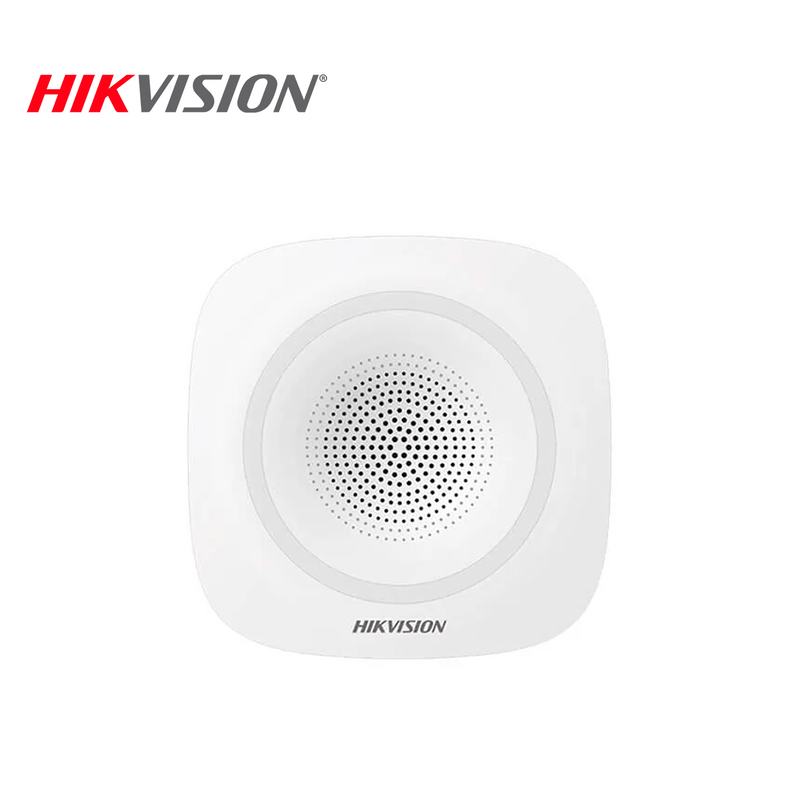 Sirena para uso interno compatible con panel de alarma AxPro Marca: Hikvision