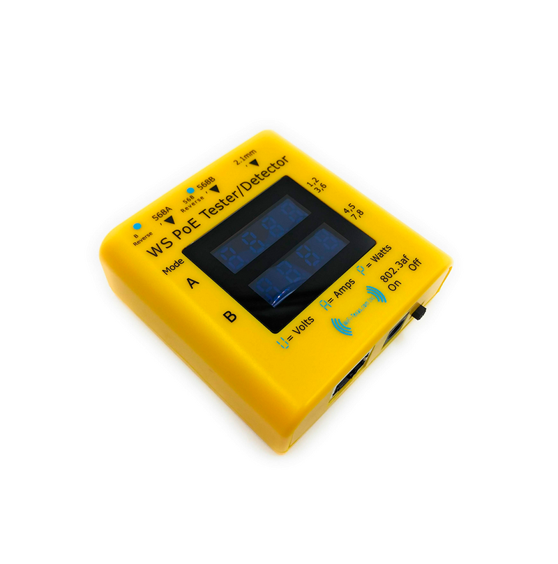 Tester POE de corriente y voltaje Marca: LANTEK