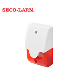 Mini sirena estroboscópica lente Roja Marca: Seco-Larm