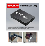 Cerradura inteligente con contraseña/ huella dactilar/ reconocimiento facial/ con cámara de seguridad Marca: Tuya Smart