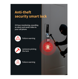 Cerradura inteligente con contraseña/ huella dactilar/ reconocimiento facial/ con cámara de seguridad Marca: Tuya Smart