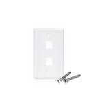 Tapa de 1 gang 2P RJ color blanco AFP-01W-2 Marca: Cablix